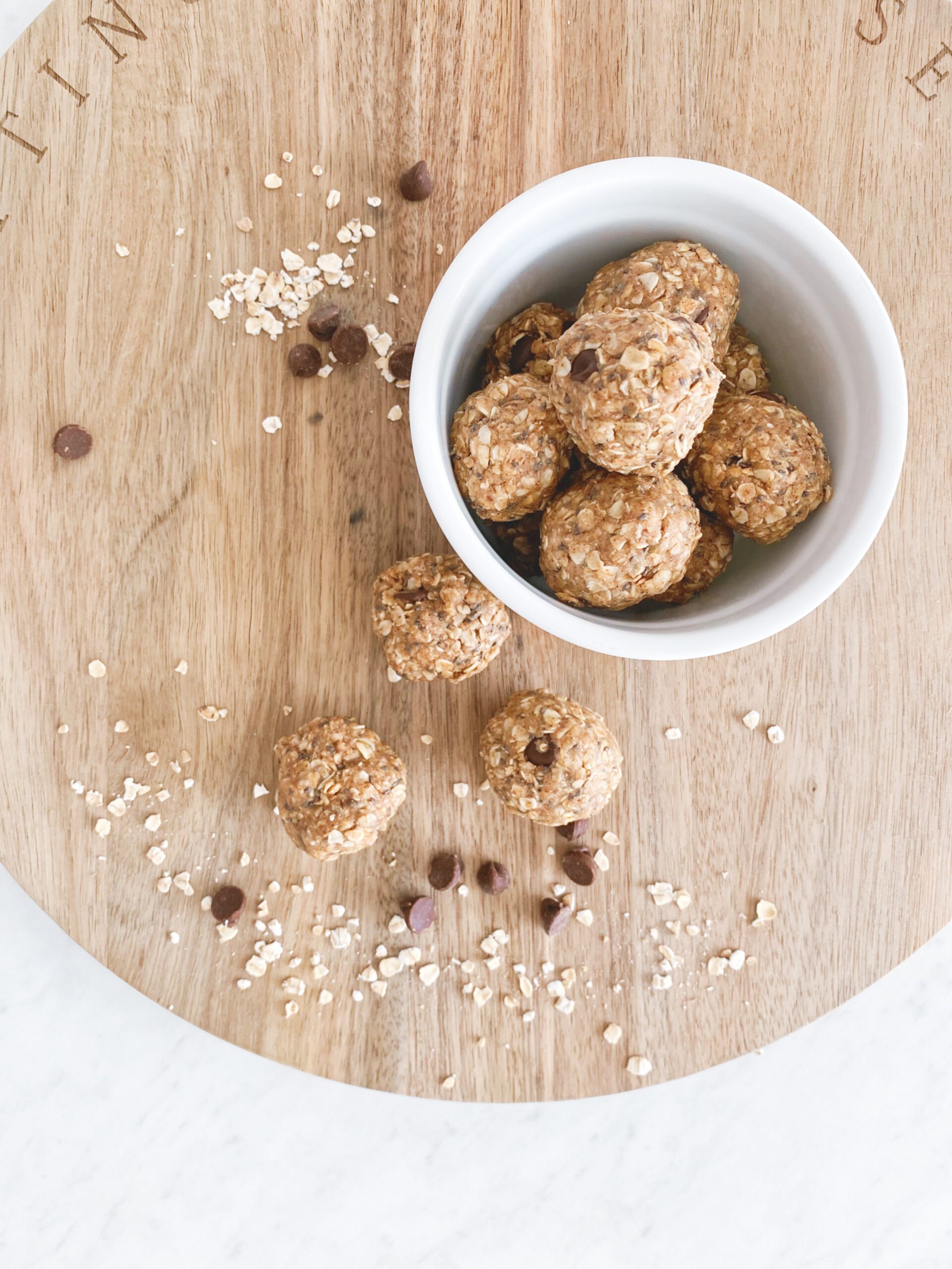 No Bake Peanut Free Protein Balls 