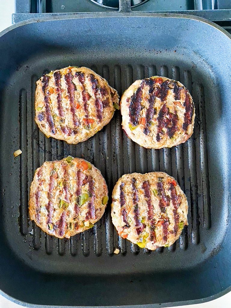 Grilled Turkey Burgers