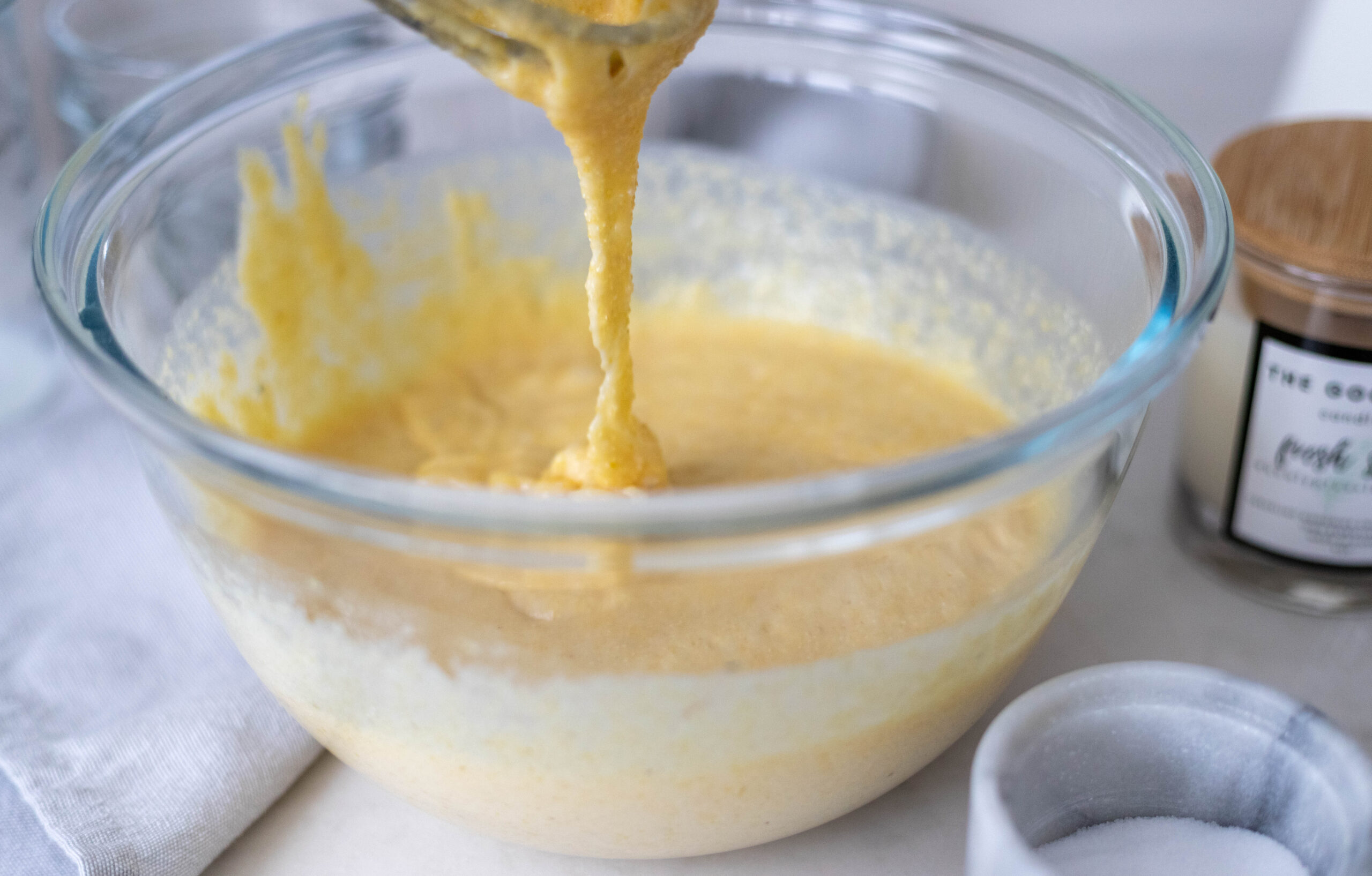 Cornbread batter