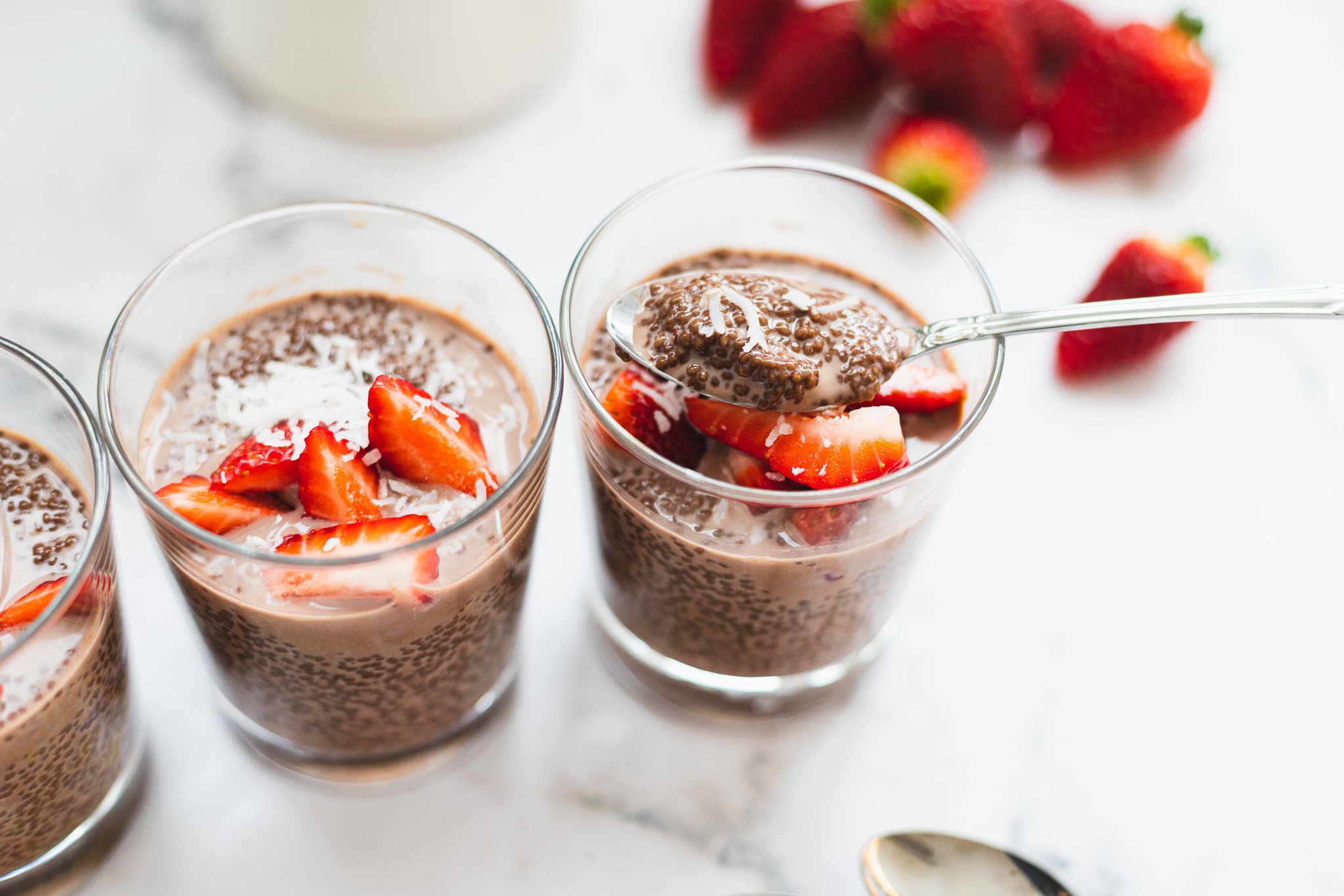 Spoonful of Chia Seed Pudding 