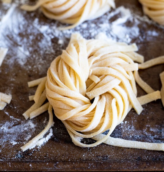 2 Ingredient Fresh Pasta