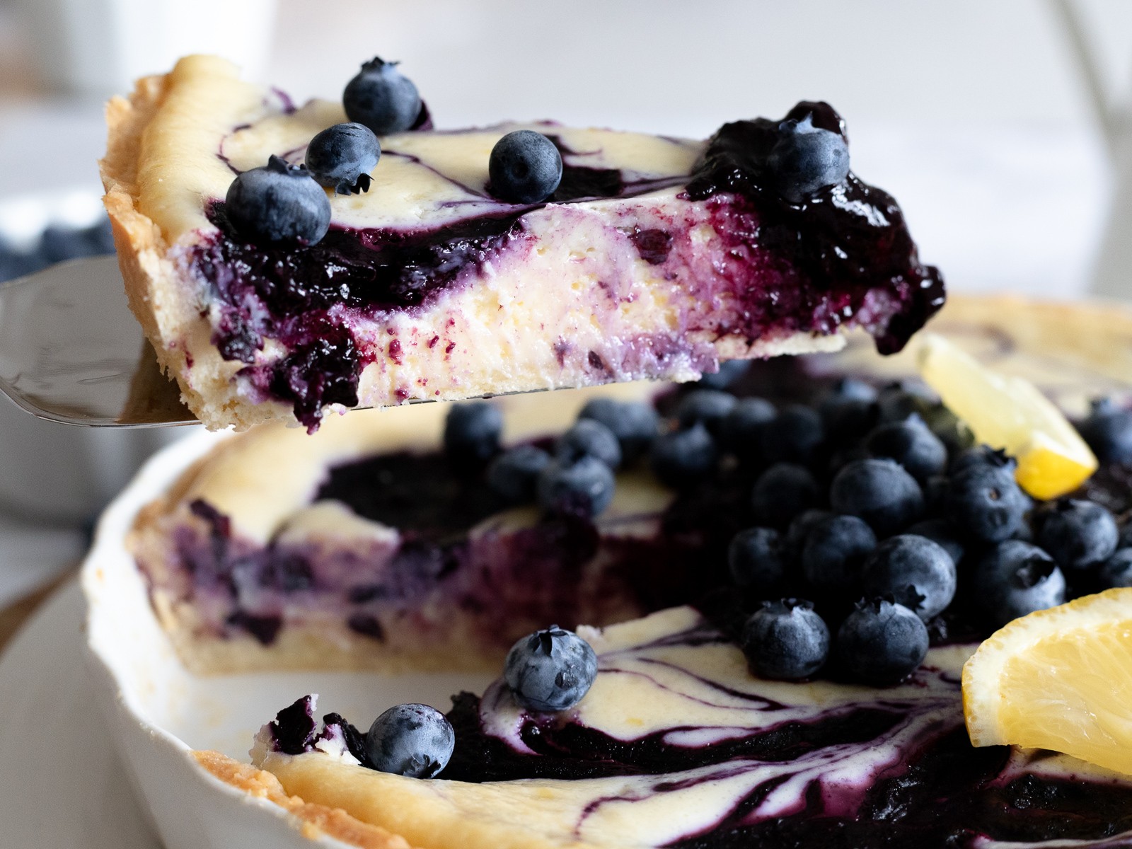 Blueberry Lemon Tart